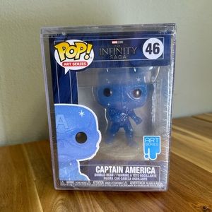 Art Series Captain America Funko Pop